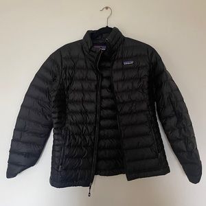 Black Patagonia downs sweater jacket small